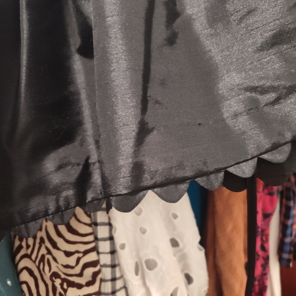 Kika Vargas for Target Scalloped Hem Puff Sleeve Wrap Top - Picture 12 of 16